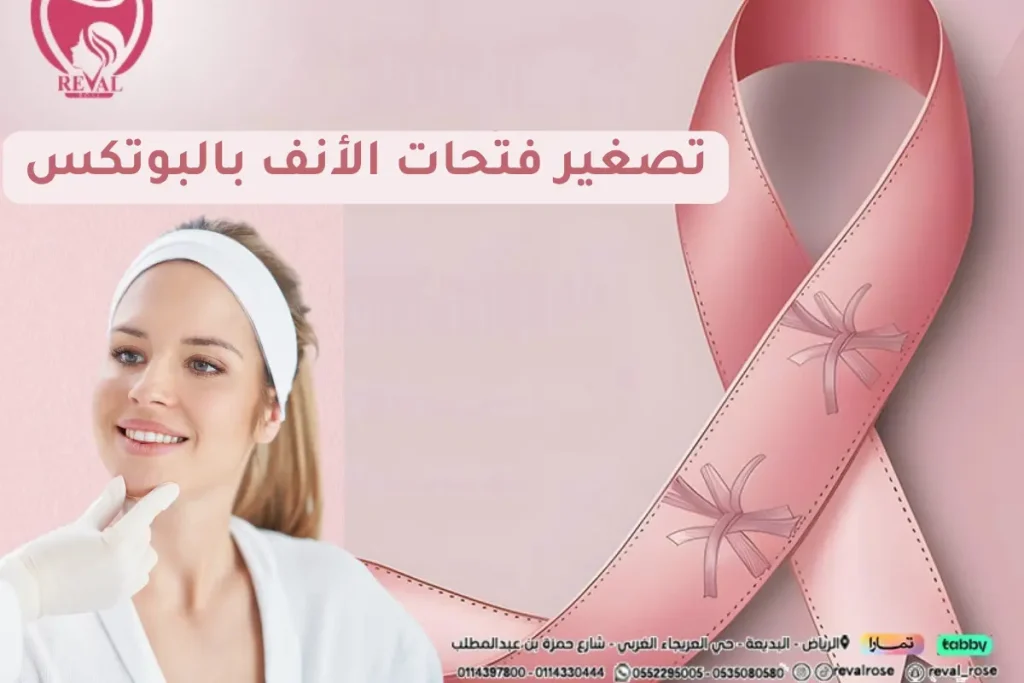 تصغير فتحات الأنف بالبوتكس: تجربتي مع بوتكس الانف بالرياض