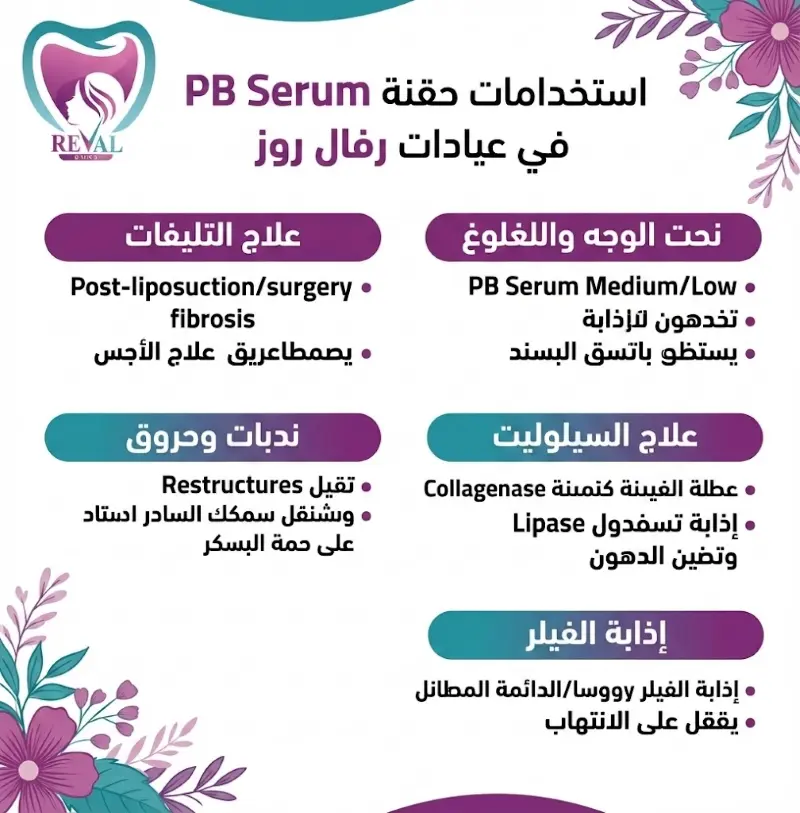 ما هي استخدامات حقنة بي بي سيروم؟ 