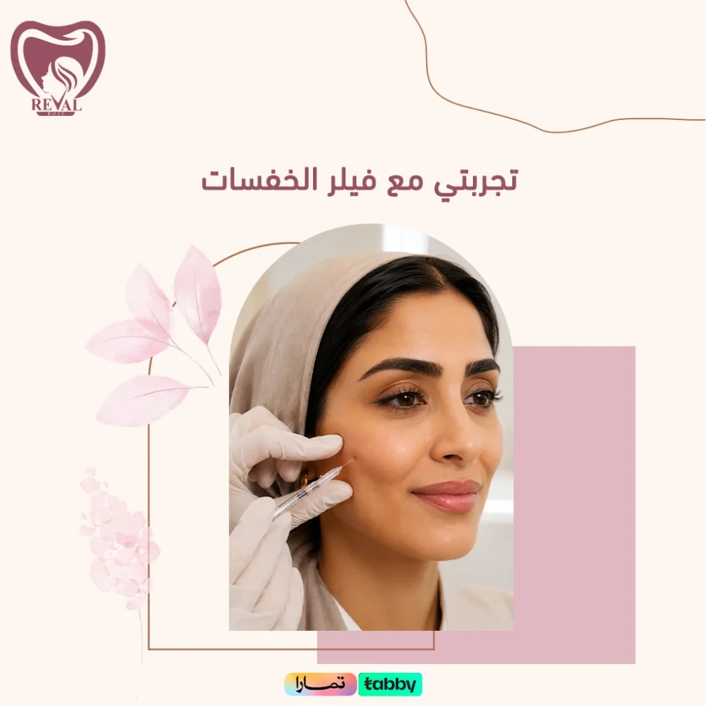 كم عدد جلسات حقن فيلر الخفسات؟